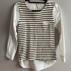 Unique long sleeve top